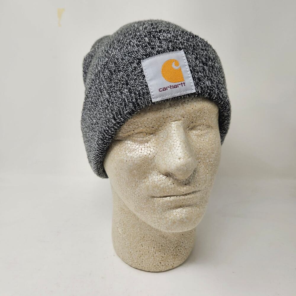 Carhartt beanie hat black gray